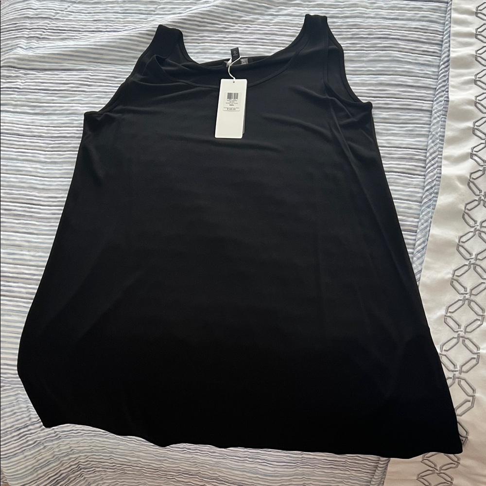 Eileen Fisher Black Tank Top